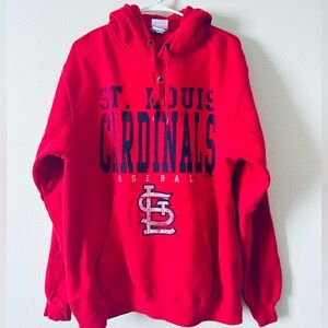 St. Louis Cardinals Red Baseball Hoodie